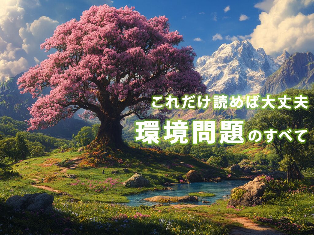 完全網羅【環境問題】私たちが直面する課題と解決への道