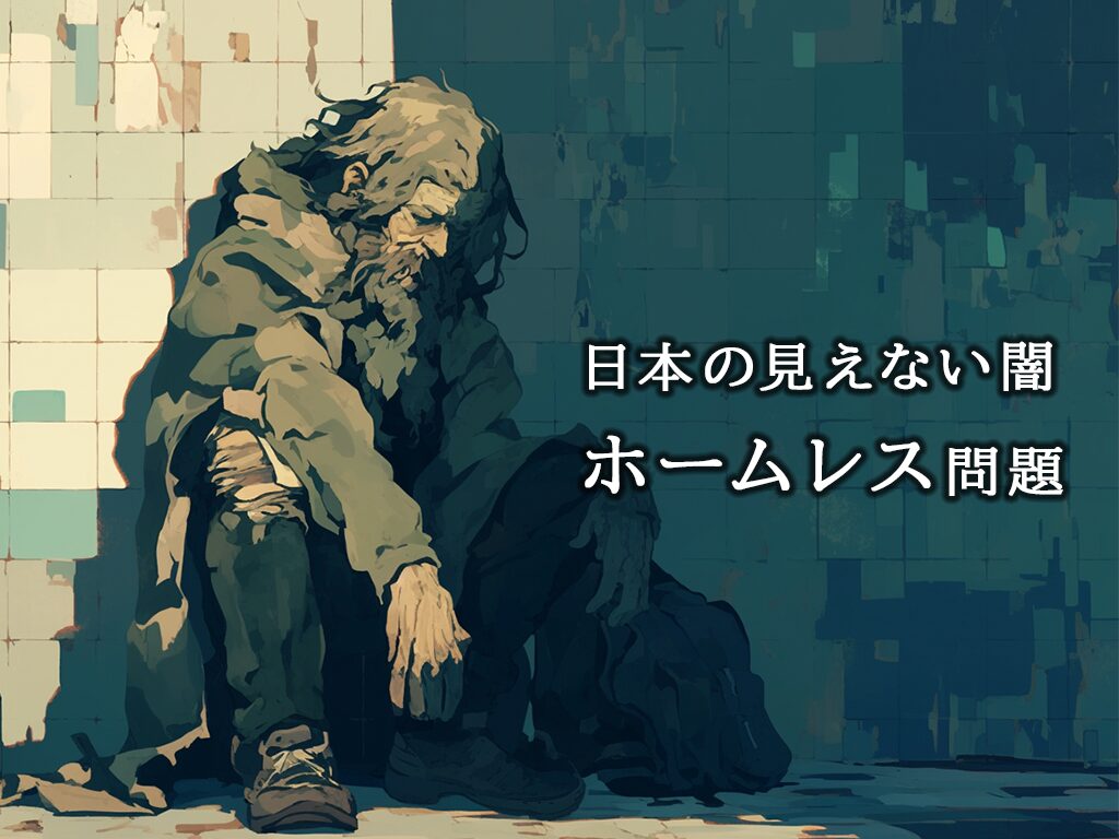 日本の【ホームレス】問題。概要と現状、支援について